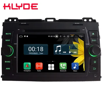 

7" Octa Core 4G Android 8.1 4GB RAM 64GB ROM RDS FM Car DVD Player Radio Head Unit GPS Glonass For Toyota Prado LC120 2004-2010