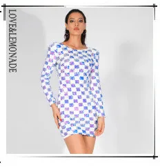 Love& Lemonade нагрудный карман украшение прямой синий искусственная кожа Bodycon куртка LM81466Jacket