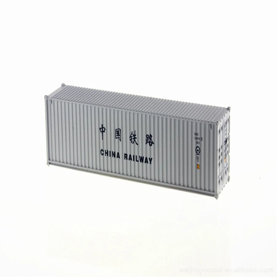 HO Scale Model Train Accessories 40 Feet Container 1: 87 Parts Architectural Kits Building | Игрушки и хобби
