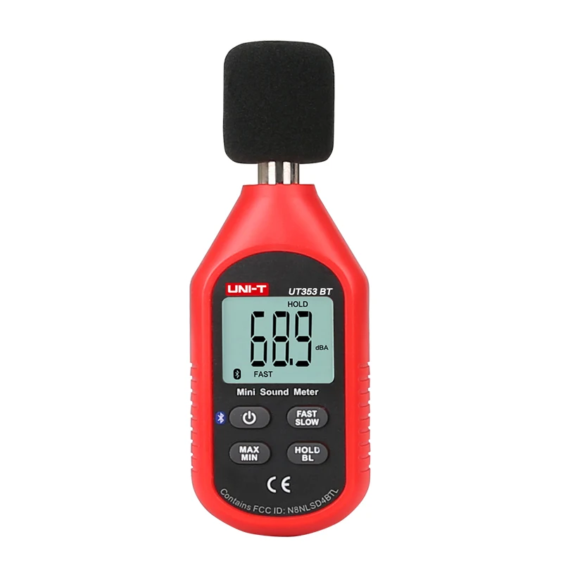 UNI-T UT353BT измеритель уровня звука 30-130дб децибел измеритель мониторинг уровня звука цифровой Bluetooth измеритель уровня шума Тестер