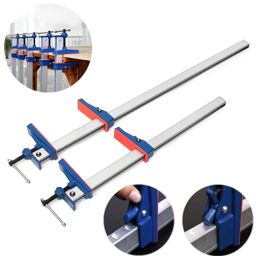 24/36'' Quick Release F Clamp Bar Clamp For Woodworking Grip Carpenter