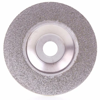 

4 Inch 60 Grit Diamond Grinding Disc Coated Flat Lap Disk Wheel Lapidary Tools