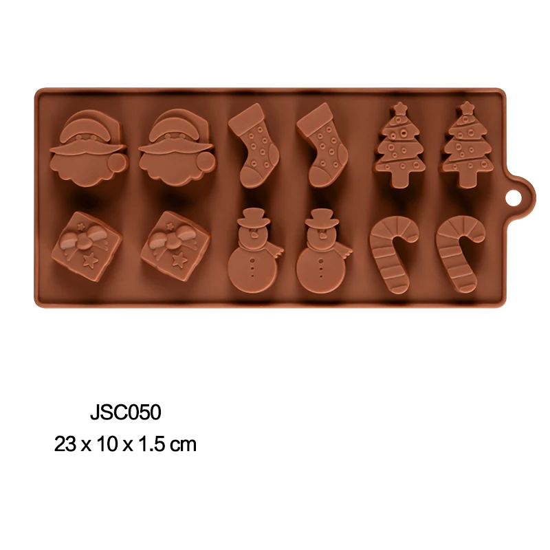 Новая силиконовая форма для шоколада, 24 формы, инструменты для выпечки шоколада, антипригарная силиконовая форма для торта, желе и конфет, 3D форма, сделай сам, хорошая - Цвет: JSC050