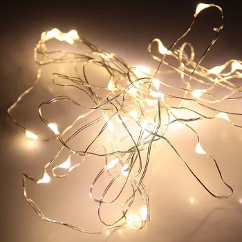

Copper Wire LED String Lights Holiday lighting Fairy Lights Christmas Garland Home For New Year Wedding Party Decoration