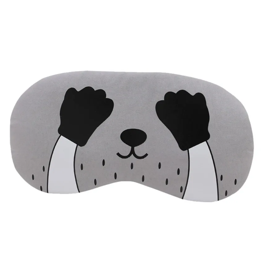 

2019 Cute Eye Mask Soft Padded Sleep Travel Shade Cover Rest Relax Sleeping Blindfold restful sleep cover #0718 A1
