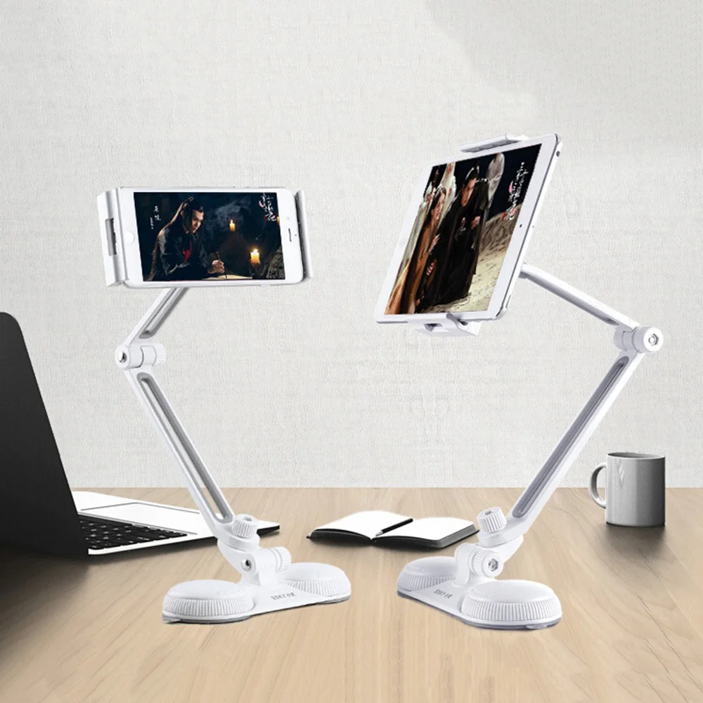 

Original Tablet/Phone Stands Kitchen Tablet Holder 4-10 Inch Tablet Stand Lazy Bracket 360 Degree Free Conversion