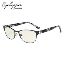 LX17019 очки для компьютера, синий светильник, очки для чтения, стильные Кристальные очки для женщин
