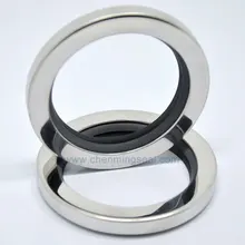 60*80*8mm Gegen Den Uhrzeigersinn Doppel Lip Schraube Luft Kompressor Öl Dichtung GHH-RAND Ersatzteile Dual Lip PTFE edelstahl Öl Dichtung