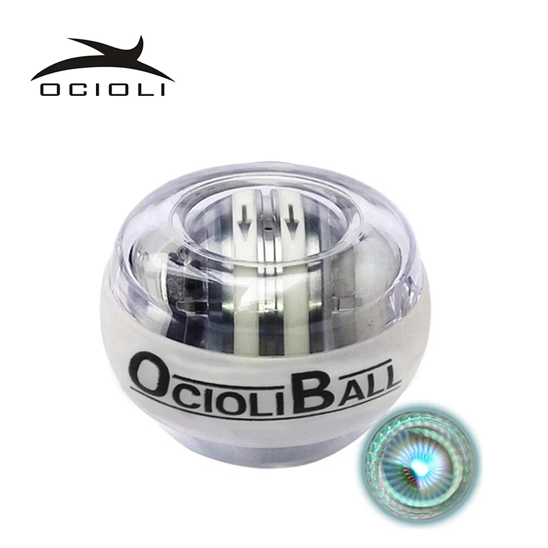 Полностью автоматический Gyro Power Ball светодиодный мигающий тренажер для запястья
