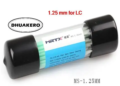 Бесплатная доставка AB11I FTTH 100 шт./лот 1 25 мм волоконно-оптические чистящие палочки