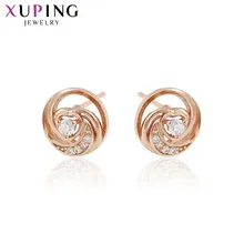 Xuping простые элегантные Качественные серьги-гвоздики для женщин рождественские подарки на день благодарения ювелирные изделия S111, 1-96504