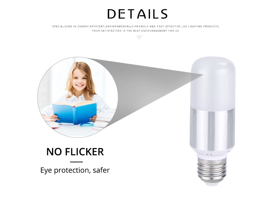 Lamp Light E27 E14 AC220V 110V Corn Bulb _ (5)