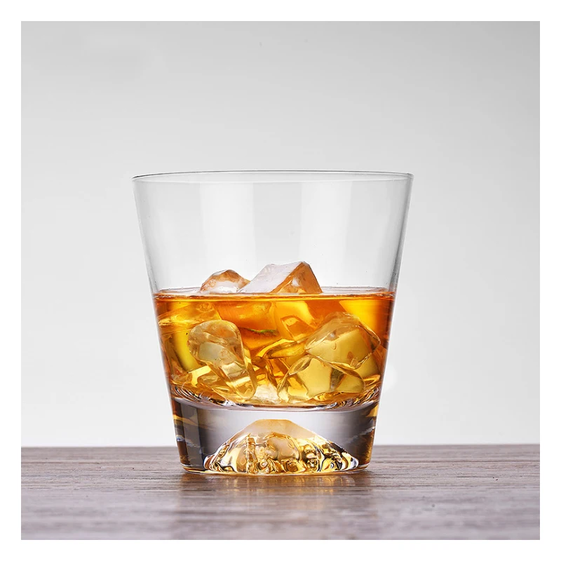 Buy 1Pcs 350/450ml glass Cup Originality Fuji pattern