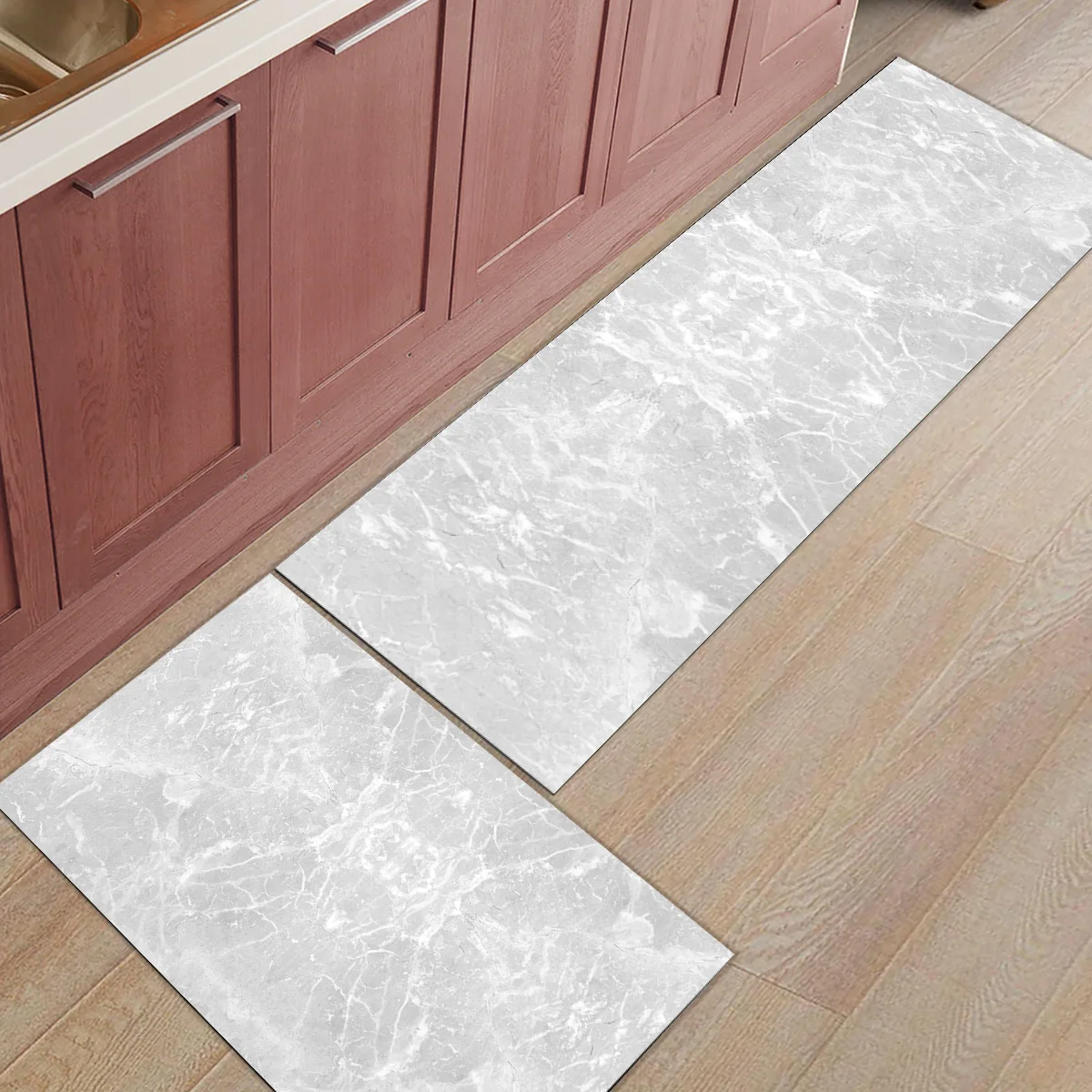 Мрамор дизайн 1 грязь мусора грязи ловушка загрузки скребок для обуви Нескользящие подложки аксессуар наборы пол ковры области бегунов натуральный