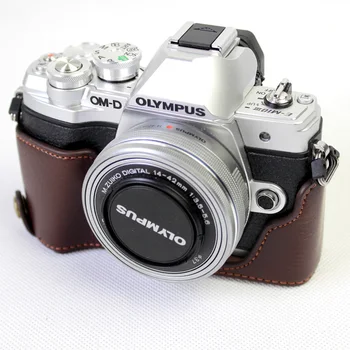 High Quality Genuine Leather case Half Body Camera Bottom Base For Olympus em 10 EM 10 II III With Battery Opening
High Quality Genuine Leather case Half Body Camera Bottom Base For Olympus em 10 EM 10 II III With Battery Opening