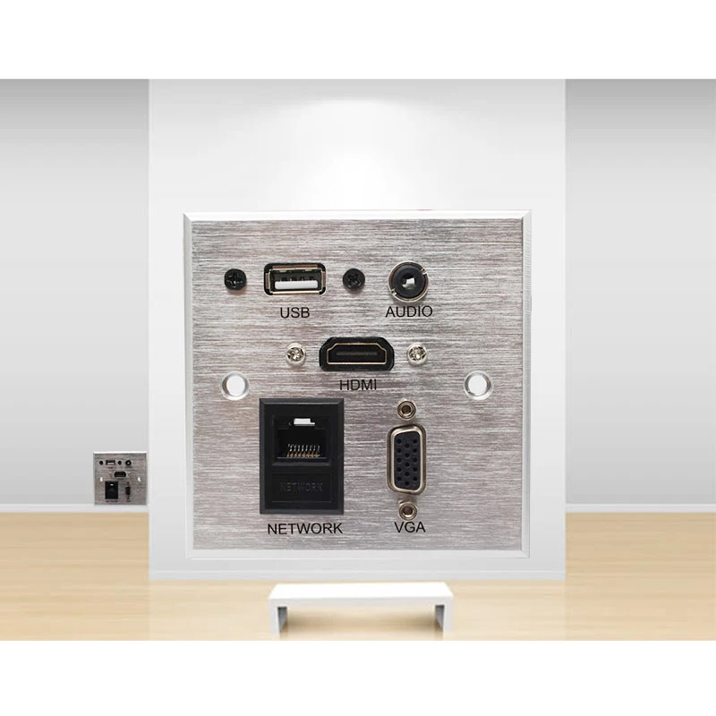 Wall Socket \\ HD HDMI \\ VGA USB NETWORK RJ45 Audio Video Information Outlet Panel /Multimedia Home Hotel Rooms KTV Wall Socket Wall Socket \\ HD HDMI \\ VGA USB NETWORK RJ45 Audio Video Information Outlet Panel /Multimedia Home Hotel Rooms KTV Wall Socket