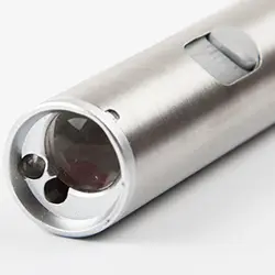 Новые 3 in1 Мини USB Перезаряжаемые светодиодный лазерный УФ-фонарик в форме ручки многофункциональная лампа SKD88