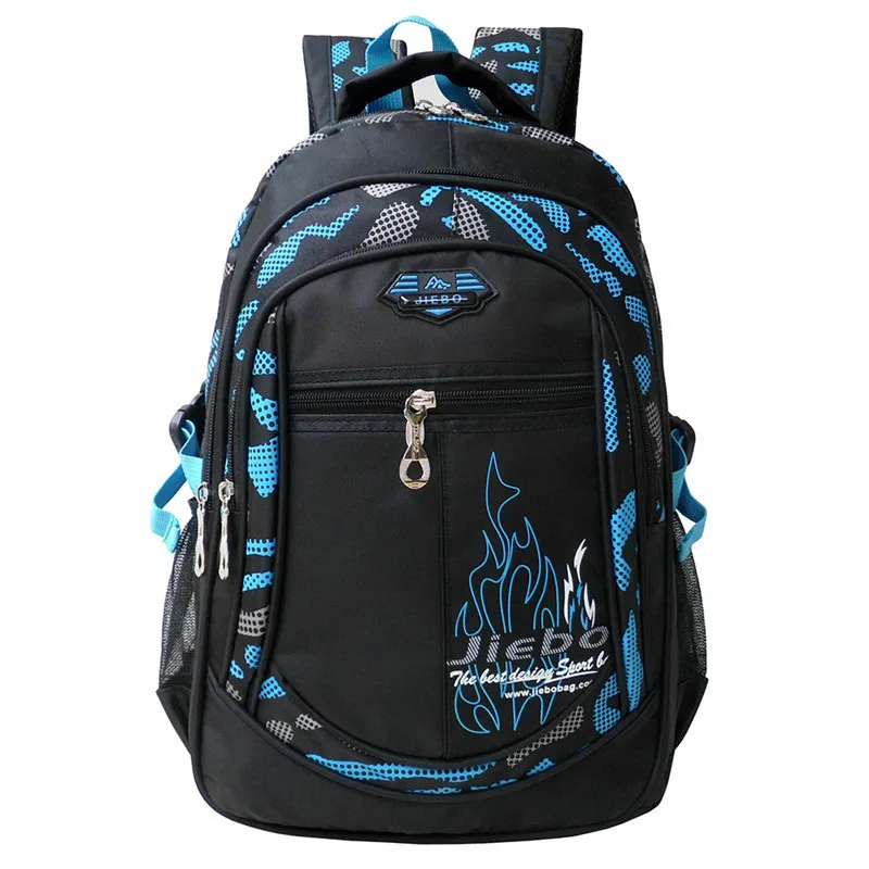 ZHIERNA High Quality School Bag Nylon Package Backpack Teenagers Boys