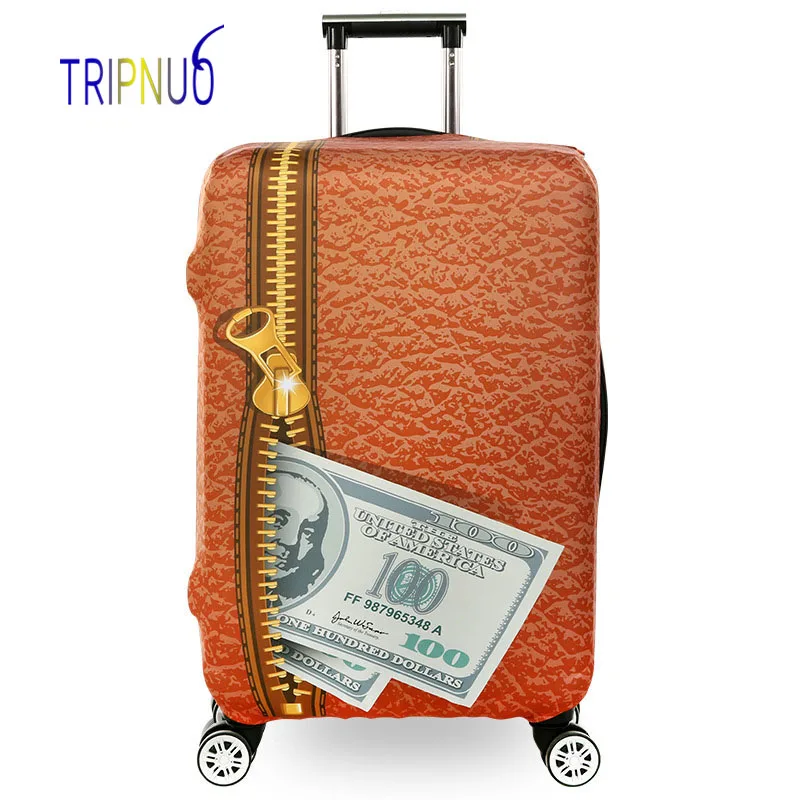 TRIPNUO толстые Эластичные на молнии и доллар США защитный чехол чемодан относятся к