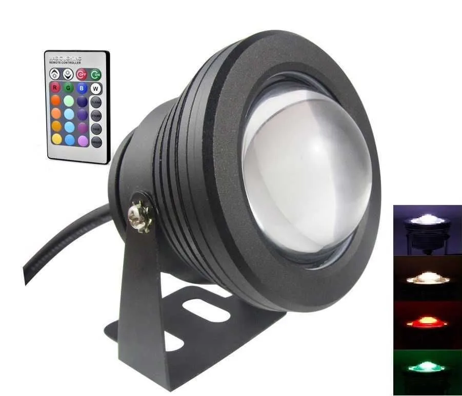 Новый продукт 10 Вт DC12V RGB подводный свет фонтана Бассейны Пруд Fish Tank аквариум светодиодные лампы IP67 Водонепроницаемый