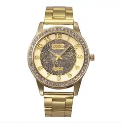 Высококачественные роскошные Брендовые женские часы бизнес OL из нержавеющей стали аналоговые кварцевые часы женские наручные часы