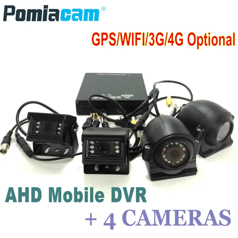 4CH HDD AHD Mobile DVR with 4 cameras HDVR9804 GPS WIFI G-Sensor 3G 4G Car Bus Vehicle DVR Mobile HDD video record system 4CH HDD AHD Mobile DVR with 4 cameras HDVR9804 GPS WIFI G-Sensor 3G 4G Car Bus Vehicle DVR Mobile HDD video record system