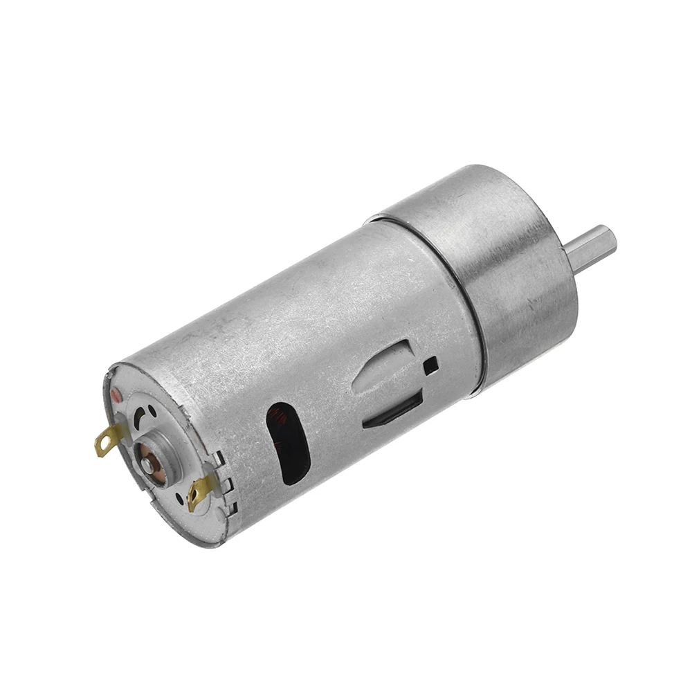 

DC 6V 150RPM 37GB-550 Gear Motor High Torque Gear Reducer Motor for Auto Shutter Pan/ Tilt Camera Slot Machine Money Detector