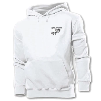 

Printed Reel Women Fish Design Unisex Graphic Hoodie Sweatshirt Mens Womens Jumper Mini Pattern Hooded Tops Pullover Coat