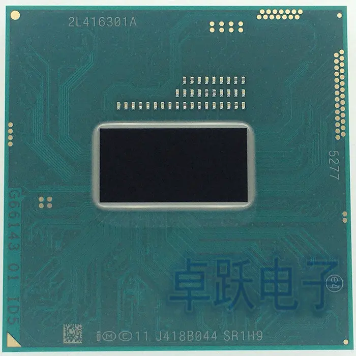 Original intel CPU Core processor I5-4300M SR1H9 2.6G 3M Cache I5 4300M cpu 2.6G to 3.3G PGA946 for HM87 Free Shipping