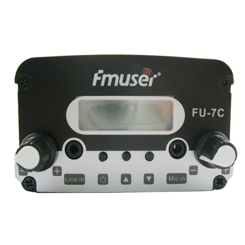 FMUSER FU-7C 7 Вт низкомощный fm-передатчик FM вещательный передатчик для компактное fm-радио станция/привод в кинотеатре CZE-7C