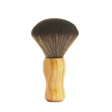 Новая Антистатическая мягкая щетка для чистки волос белки с деревянной ручкой, стилус для удаления пыли для виниловых проигрывателей LP