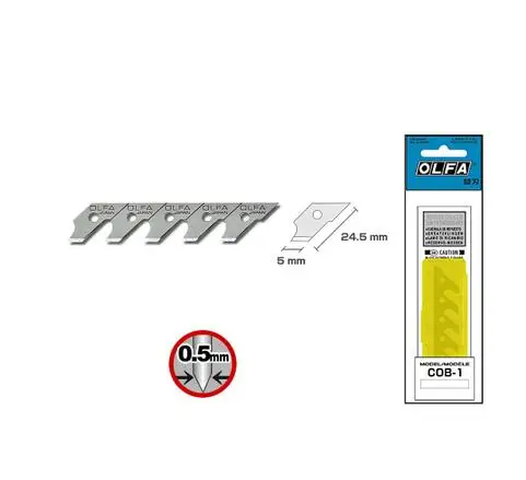 Сделано в Японии OLFA трещотка компас круг резак CMP-1 CMP-1/DX CMP-3 COB-1 резак лезвие CMP-1/CMP-1/DX специальное лезвие - Цвет: Светло-зеленый