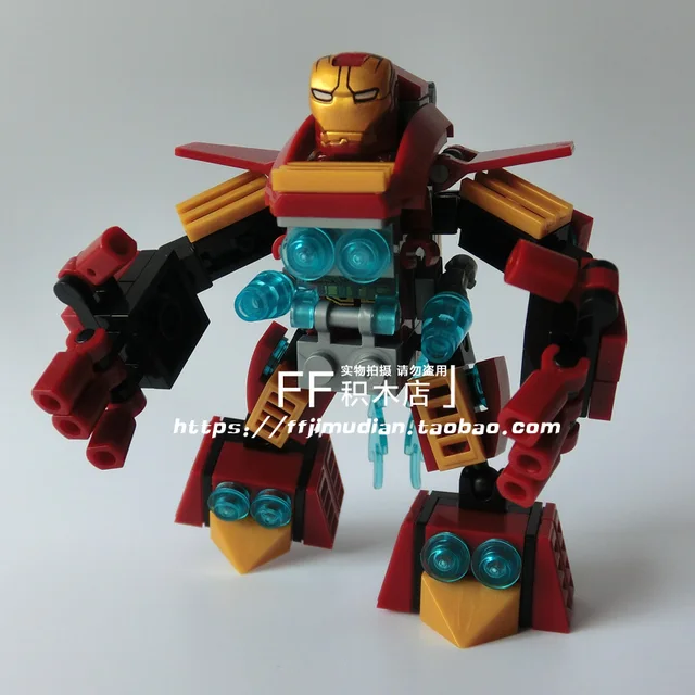 lego iron man striker