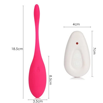 Jump Eggs Panties Wireless Remote Vibrator Panties Vibrating Egg Wearable Dildo Vibrator G Spot Clitoris Sex toy for Women 2