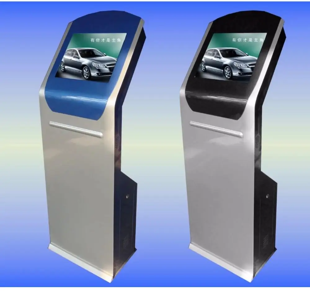 17 дюймов самообслуживания сенсорный экран информация платежный киоск с принтером