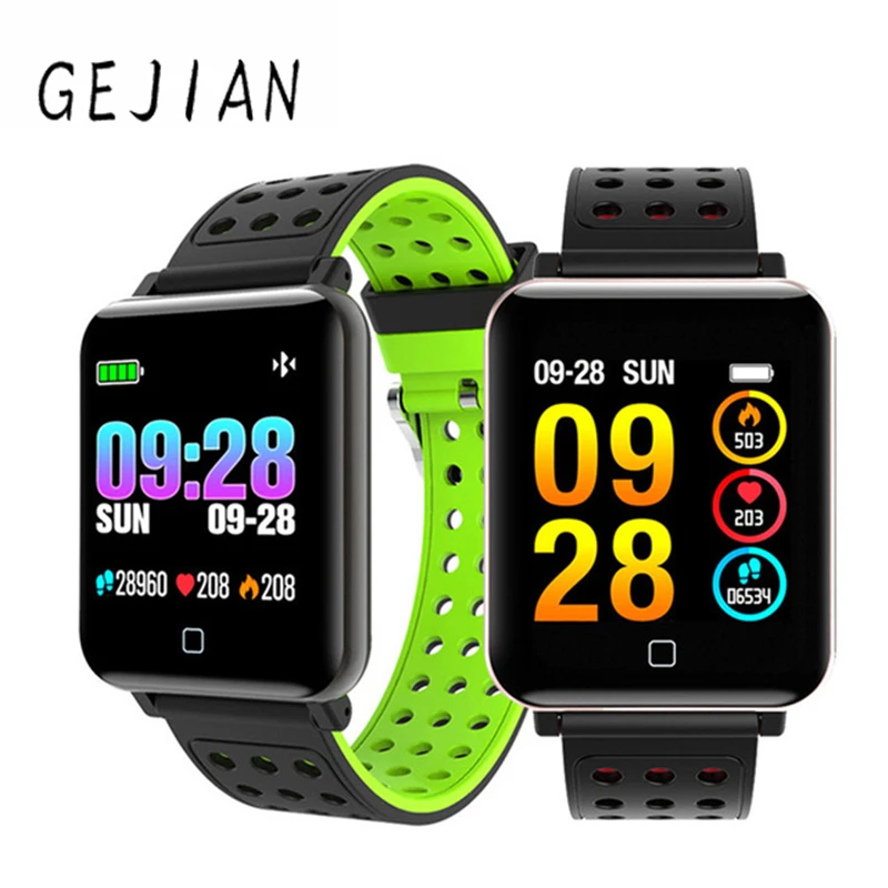 

Bluetooth Smart Watch M19 COLOR OLED Screen Blood Pressure IP67 Waterproof Sport Band Pedometer Heart Rate Monitor Wrist Watch