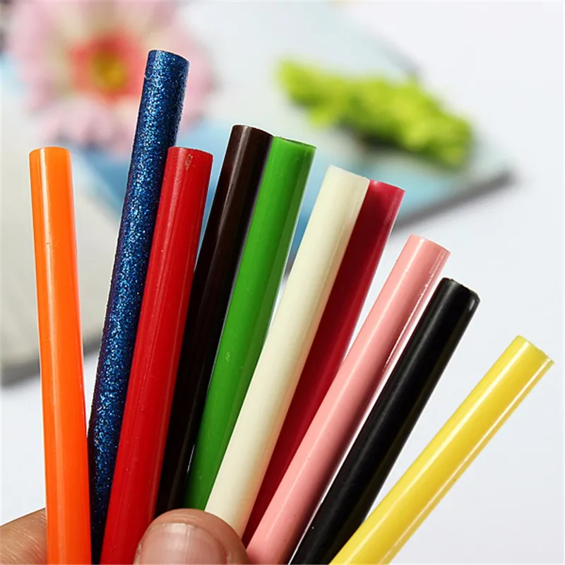 

Colorful 7x100MM Hot Melt Glue Sticks 7MM For Electric Glue Gun Craft DIY Hand Repair Accessories Adhesive Sealing Wax Stick