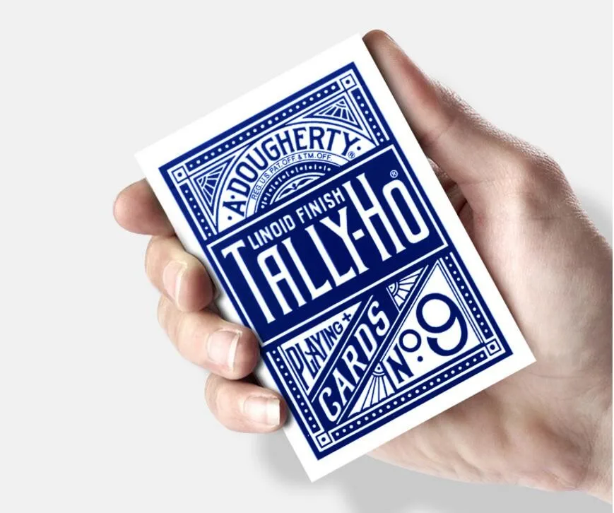 1 колода Tally-Ho игральные карты Волшебные трюки колоды карточная колода