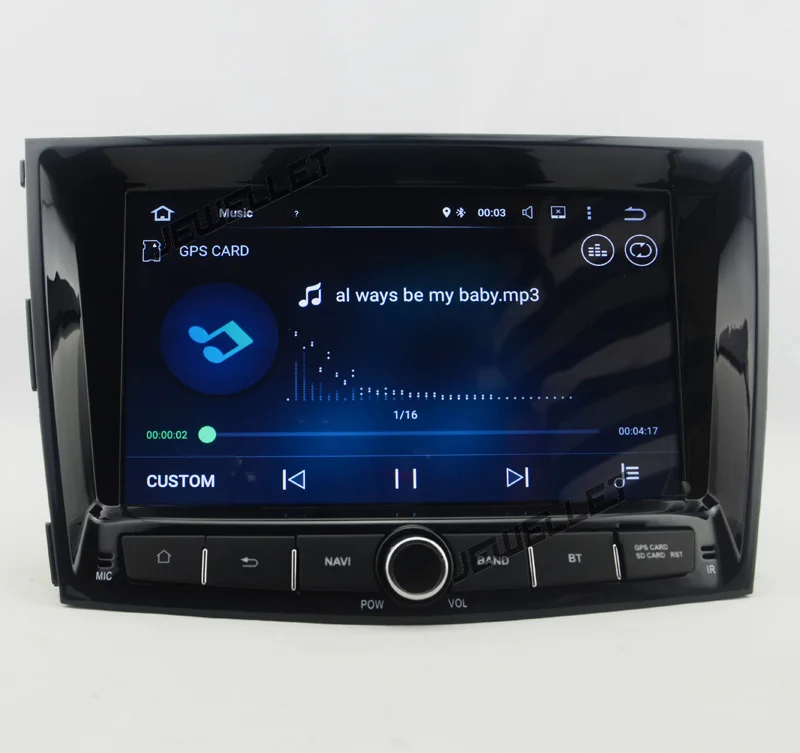 Clearance Quad core  Android 9.0 Car GPS radio Navigation for Ssangyong Tivoli LUVi 2015-2016 with 4G/Wifi DVR mirror link 7