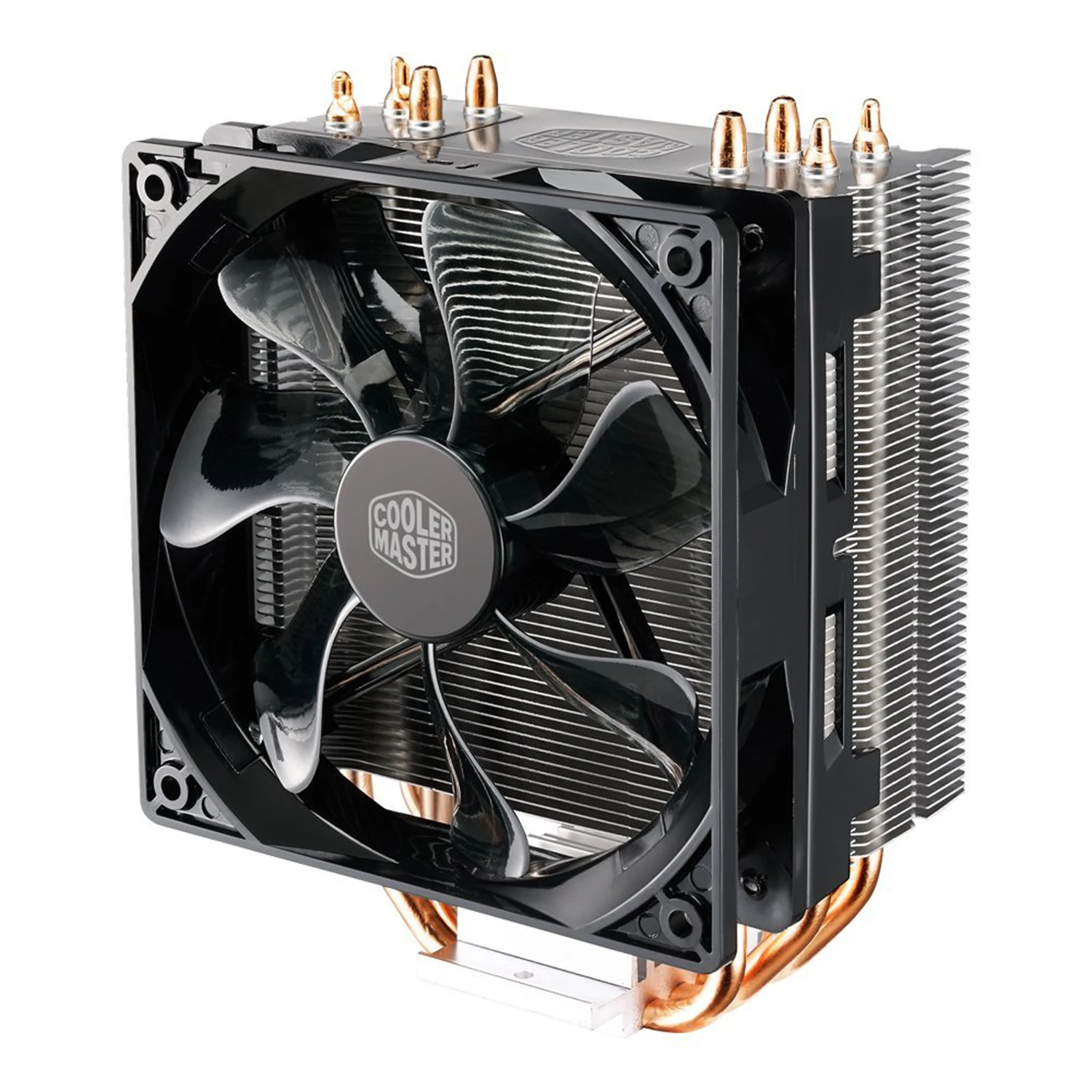 

COOLER MASTER RR-212L-16PR-R1 Hyper 212 LED CPU Cooler with PWM Fan, Four Direct Contact Heat Pipes, Unique Blade Design and R