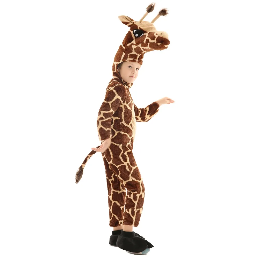 

Halloween Animals Cosplay Kids Baby Giraffe Costume Pajamas Jumpsuit