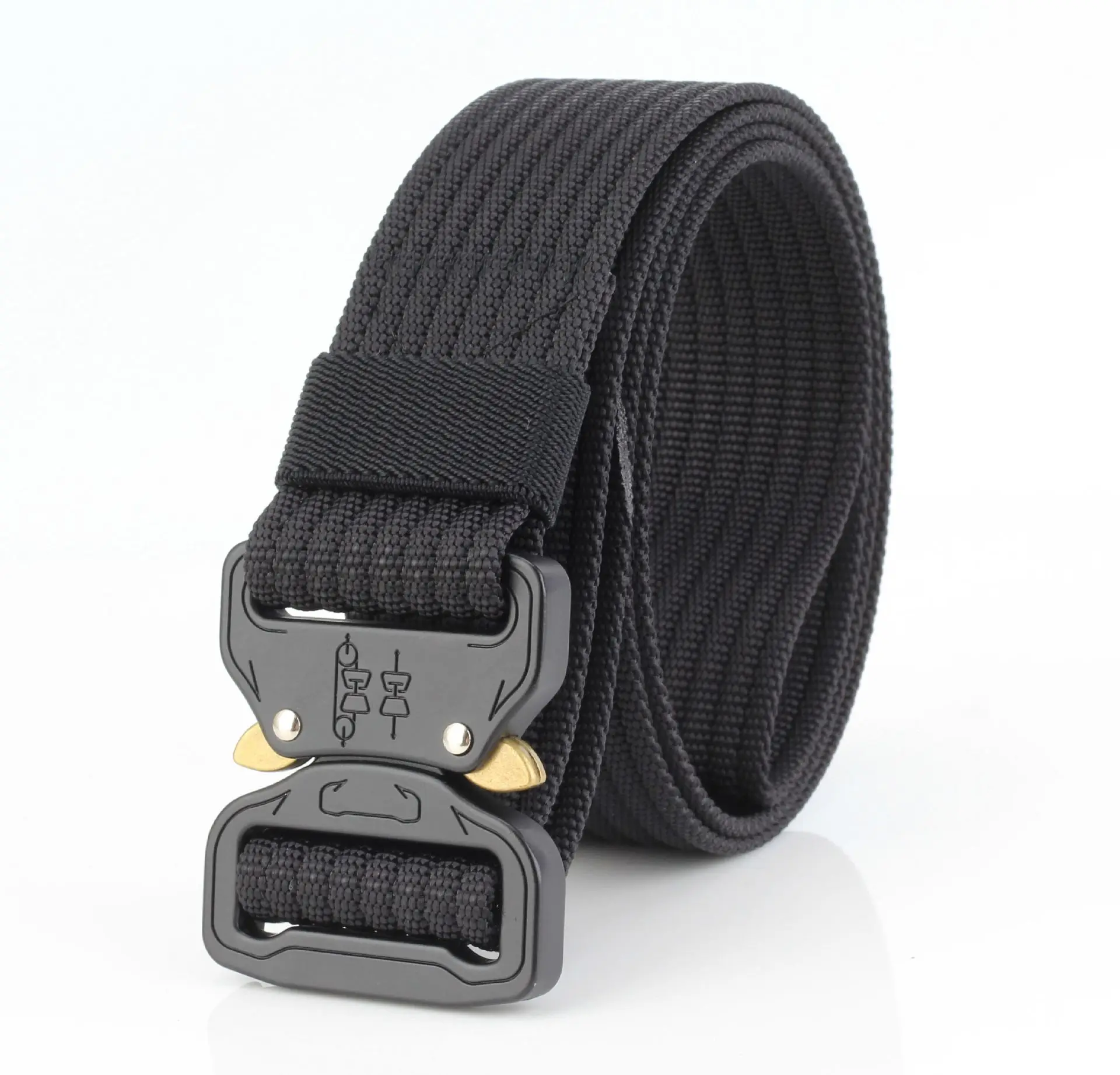 Tactical Gear Heavy Duty Belt Nylon Metal Buckle Molle Padded Patrol
