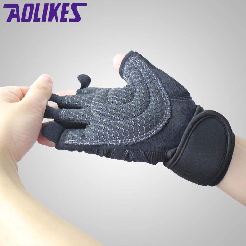 رياضة رفع الاثقال قفازات الرجال قفازات الرياضة اللياقة البدنية تجريب ممارسة التدريب حماية المعصم قفازات لرفع الأثقال الدمبل
