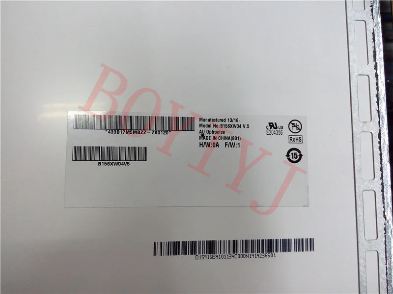 AU OPTRONICS B156XW04 V.5 B156XW04 V5 LED-подсветка для экрана ноутбука Дисплей LVDS матрица 40Pin глянцевый