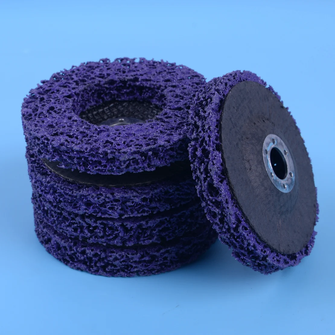 Letaosk 5pcs Purple Angle Grinder Discs Strip Poly Disc Wheel Letaosk 5pcs Purple Angle Grinder Discs Strip Poly Disc Wheel Paint Rust Removal Clean 100x16mm In Abrasive Tools From On Aliexpress