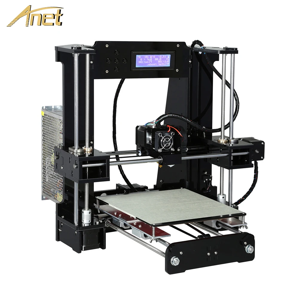 Anet A8 A6 السيارات مستوى A8 A6 3d طابعة عالية الدقة الطارد Reprap Prusa i3 3D مجموعة الطابعة DIY Impresora 3d مع PLA خيوط Anet A8 A6 السيارات مستوى A8 A6 3d طابعة عالية الدقة الطارد Reprap Prusa i3 3D مجموعة الطابعة DIY Impresora 3d مع PLA خيوط