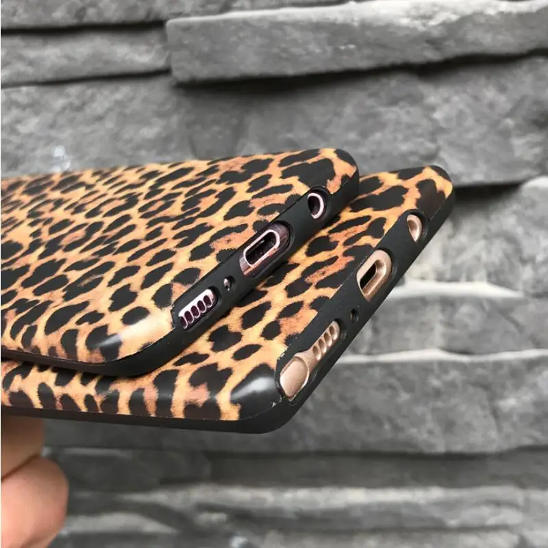 YHBBCASES ретро сексуальные леопардовые телефонные чехлы для samsung Note 10 Plus 8 9 Galaxy S10 5G S8 S9 Plus Модный мягкий чехол со шнурком