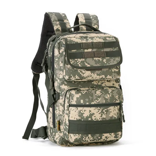 Мужской военный тактический рюкзак 25л, походный спортивный походный камуфляжный рюкзак, водонепроницаемый армейский рюкзак для путешествий - Цвет: ACU digital