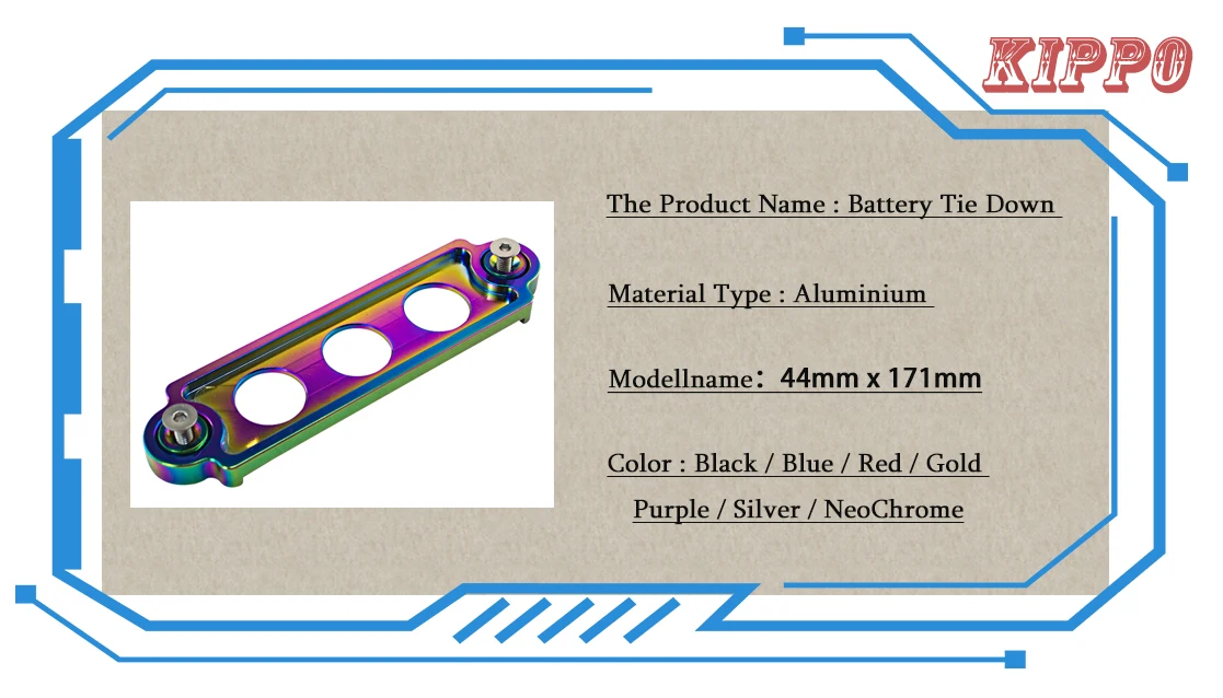 KIPPO крепление двигателя для автомобиля гоночный аккумулятор фиксатор кронштейн анодированный для JDM Honda Civic/CRX 88-00 Honda Civic Jdm