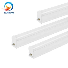 YANDIAO светодиодные энергосберегающие люминесцентные лампы 30 см 60 см 120 см светодиодные лампы и трубы 4 W 8 Вт 16 W неоновых ламп AC 85 V-265 V светодиодные трубки